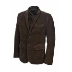CASUAL SUEDE LEATHER CLASSIC BROWN BLAZER | JACKEWT WORLD