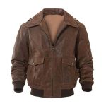 FLIGHT BOMBER AVIATOR JACKET