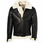GINGER SHEARLING FUR LEATHER JACKET