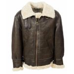 MEN’S GINGER BROWN LEATHER JACKET