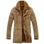 VINTAGE BROWN MEN’S SHEARLING COAT