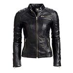 WOMEN BIKER CAFE RACER LEATHER JACKET | Jacket World