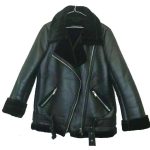 WOMEN BLACK FUR COLLAR GENUINE LEATHER JACKET | JACKET WORLD