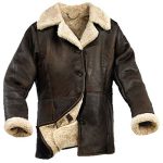WOMEN DARK BROWN FUR COLLAR LEATHER JACKET | JACKET WORLD