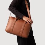 The Captain Brown Leather Briefcase - Image 6