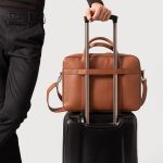 The Captain Brown Leather Briefcase - Image 7