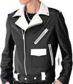 Man’s Black Genuine Leather Jacket Men - Premium Jacket Front1