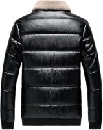 Men’s Black Genuine Leather Jacket Men - Premium Jacket - Image 2