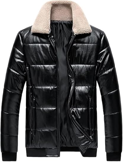 Men’s Black Genuine Leather Jacket Men - Premium Jacket Front2