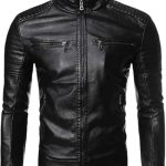 Men’s Black Genuine Leather Jacket Men - Premium Jacket Front6
