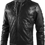 Men’s Black Genuine Leather Jacket Men - Premium Jacket Front7