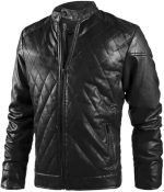 Men’s Black Genuine Leather Jacket Men - Premium Jacket Front7