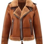 Men’s Brown Genuine Leather Jacket Men - Premium Jacket Front1