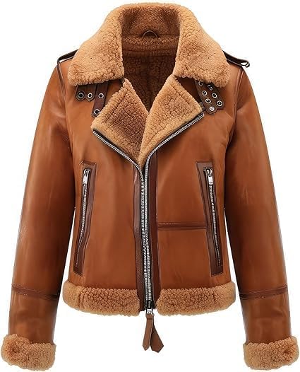 Men’s Brown Genuine Leather Jacket Men - Premium Jacket Front1