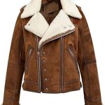 Men’s Brown Genuine Leather Jacket Women - Premium Jacket Front (1)