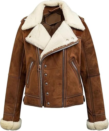 Men’s Brown Genuine Leather Jacket Women - Premium Jacket Front (1)