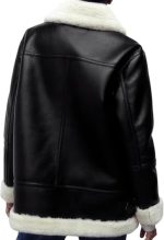 WOMEN’S BLACK GENUINE LEATHER JACKET - PREMIUM JACKET - Image 5
