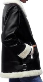 WOMEN’S BLACK GENUINE LEATHER JACKET - PREMIUM JACKET - Image 3