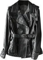 Women’s Black Genuine Leather Jacket Women - Premium Jacket