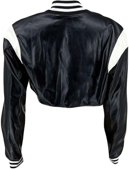 Women’s Black Genuine Leather Jacket Women - Premium Jacket Back1