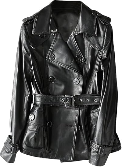 Women’s Black Genuine Leather Jacket Women - Premium Jacket