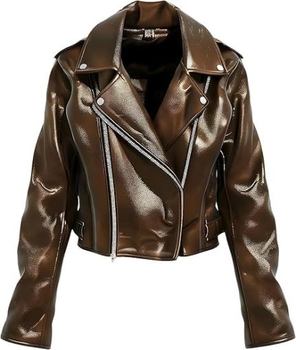 Women’s Brown Genuine Leather Jacket Women - Premium Jacket Front