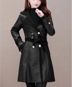 Women’s Brown Genuine Leather Jacket Women - Premium Jacket1