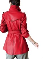 Leather Jacket Women Bomber